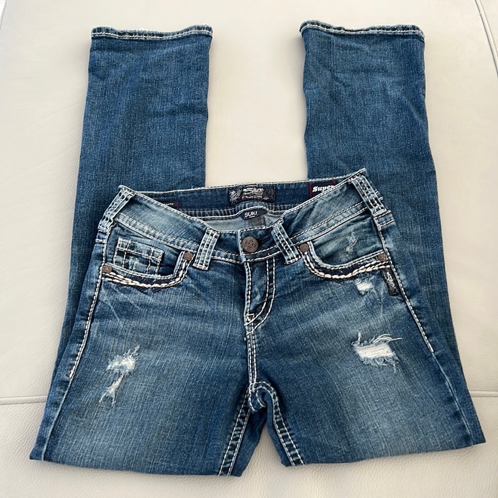 Silver Suki Jeans Size 26